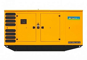 Дизельный генератор Aksa APD 550C в кожухе с АВР ДизельЭнергоРесурс