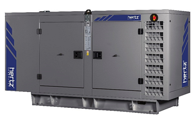 Дизельный генератор Hertz HG 11 BC в кожухе ДизельЭнергоРесурс