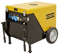 Бензиновый генератор Atlas Copco QEP S12 на шасси с АВР ДизельЭнергоРесурс